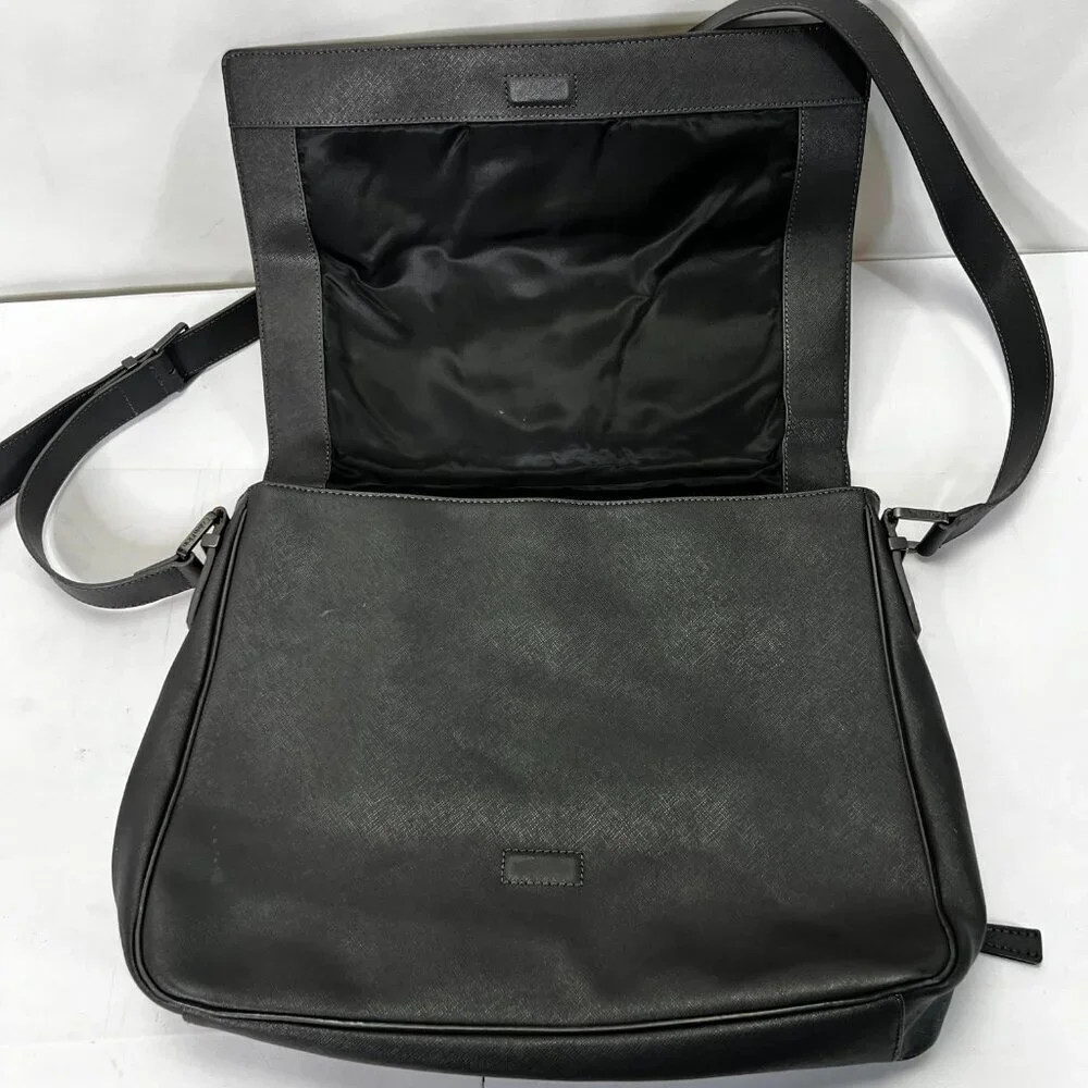 Calvin Klein Safiano Leather Laptop Bag
